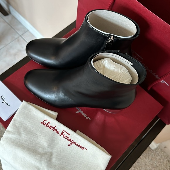 Salvatore Ferragamo Mirror Heel Booties - Picture 3 of 8
